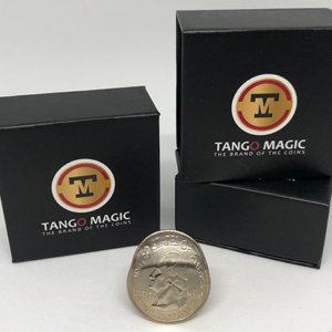 Stretched Coin Quarter Dollar by Tango- (D0095)