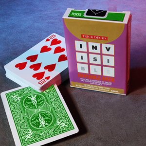 Invisible Deck Bicycle (Green) - Trick