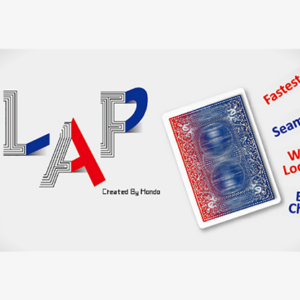Modern Flap Card (Blue to Red) by Hondo