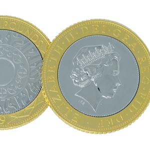 JUMBO £2 (pound sterling) coin - Trick