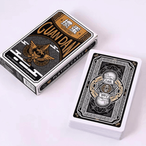 GUAN DAM -Warriors of the Three Kingdoms (Black) Playing Cards